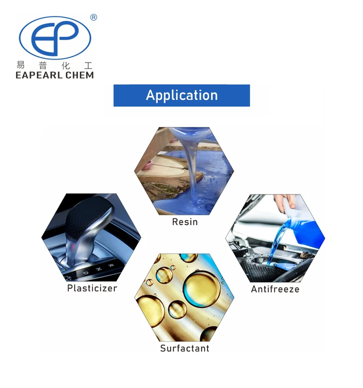 China Supplier Cosmetic Grade Preservative Component Propylene Glycol for Heat Carriers
