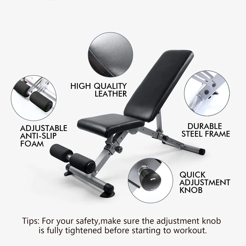 Hot spot Adjustable Dumbbell weight lifting bench for Body Workout Gym Bench