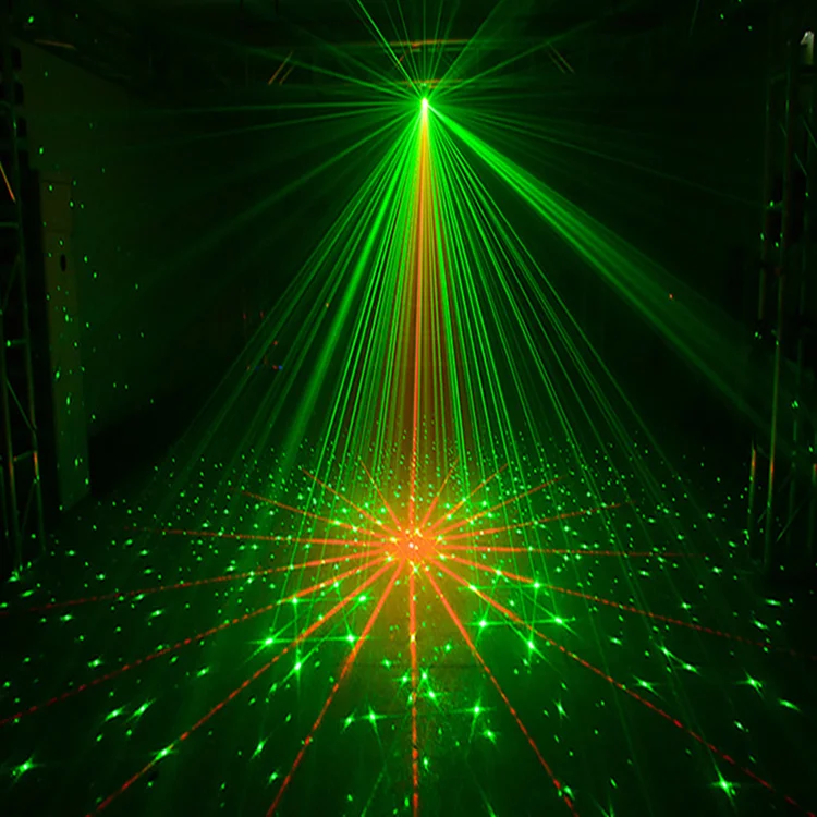 DJ Equipment Disco Bar Moving Head Mini Laser Stage Lighting Party Laser Light