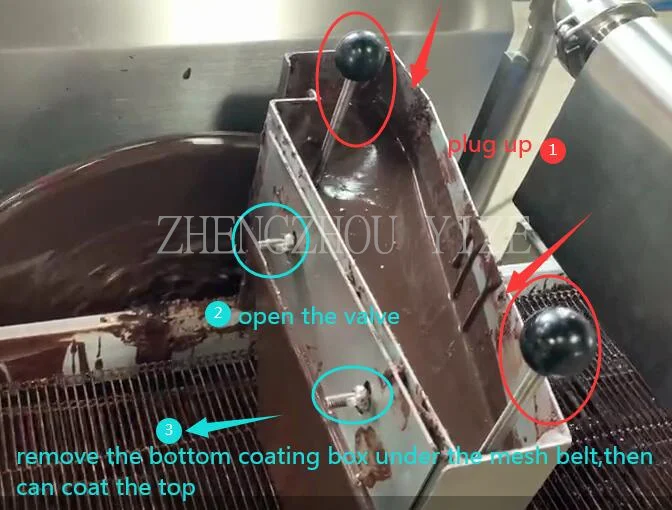 Машина для производства шоколадных батончиков с автоматическим контролем температуры машина сухофруктов сахара шоколада охлаждающим