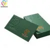 Custom printing art paper uv spot thank you card for small business embossed business cards printing
