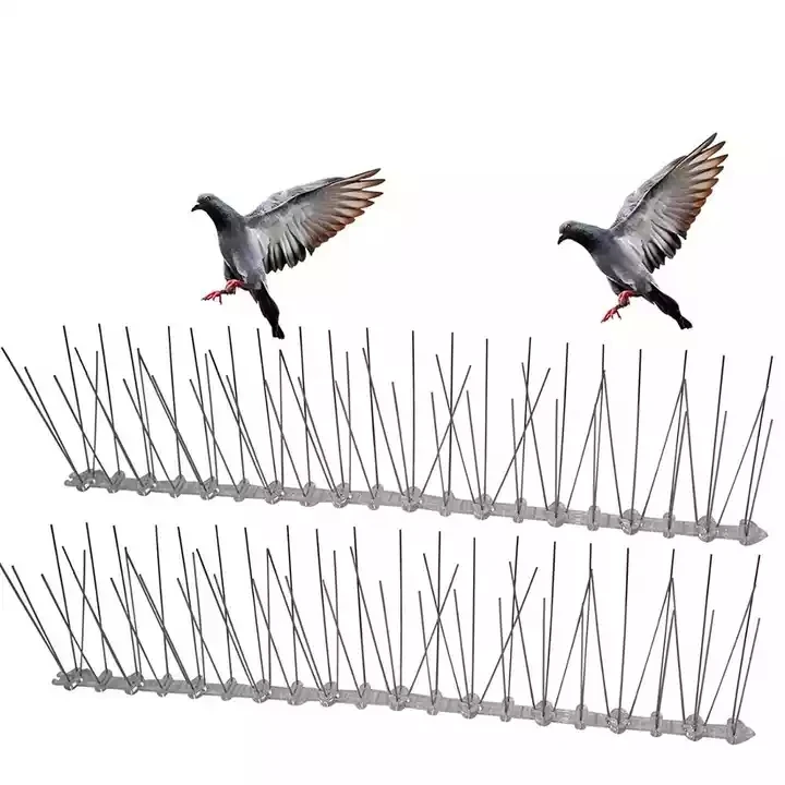 Factory User-friendly design safety practical thorn bird spike stainless steel