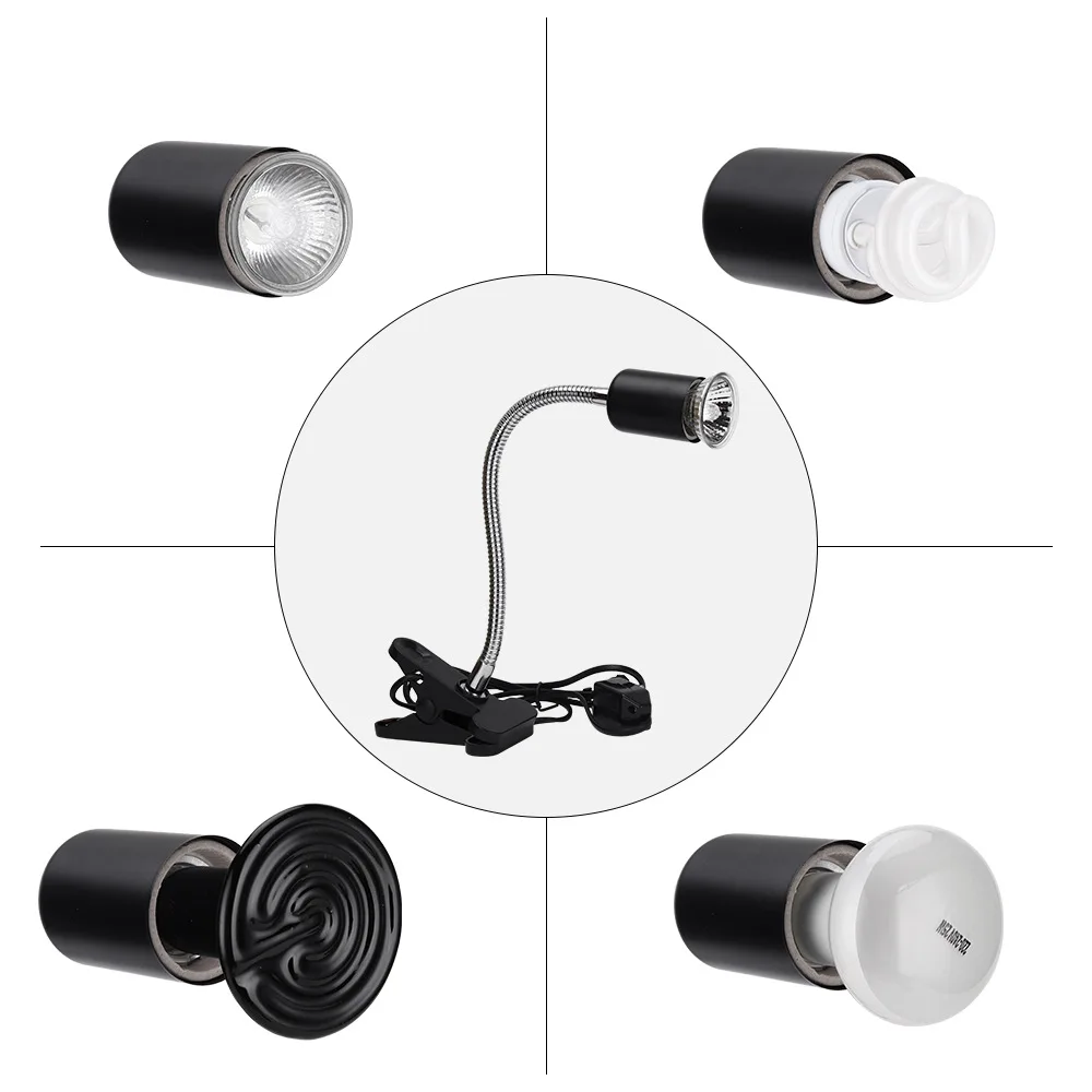 Intelligent turtle Heating lamp 25W 50W 75W  UVA lizard pet heating calcium heat preservation lamp exhibition lamp