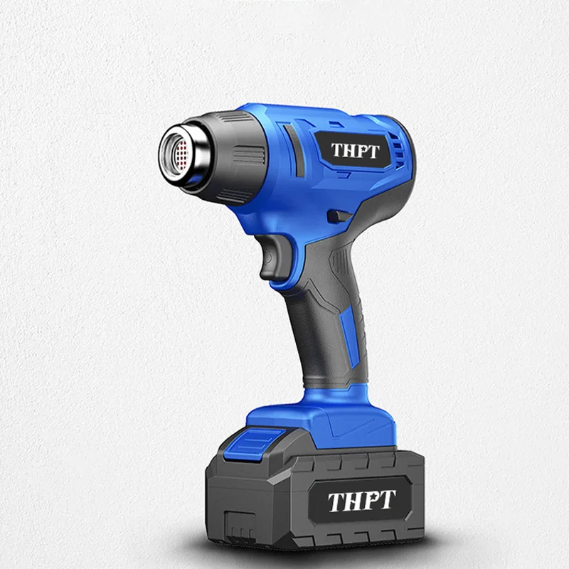 THPT 21V 1500W 2-speed Sealing Wax Thermo Glue Gun Sticks Battery Hot Air Cordless Heat Gun