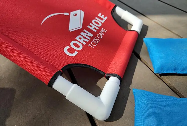Cornhole Toss Game Set 2 board  with 8 Cornhole Bean Bags