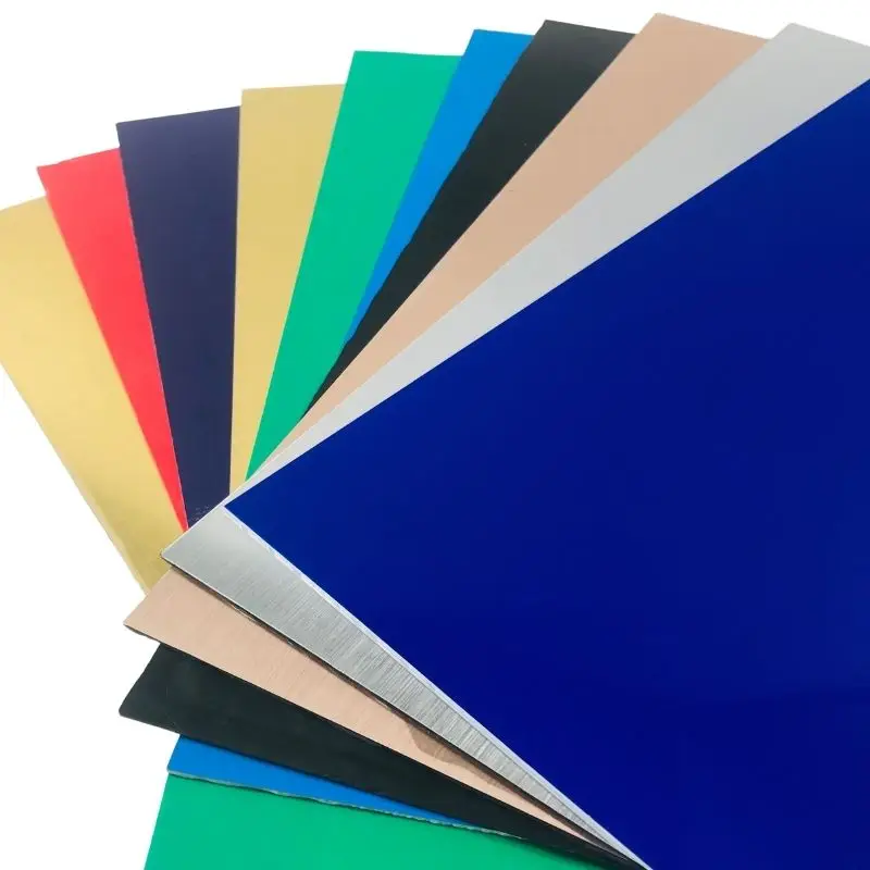 New ABS Double Colored Manufacturer Price Laser Engraving ABS Sheet for Sign Advertisement