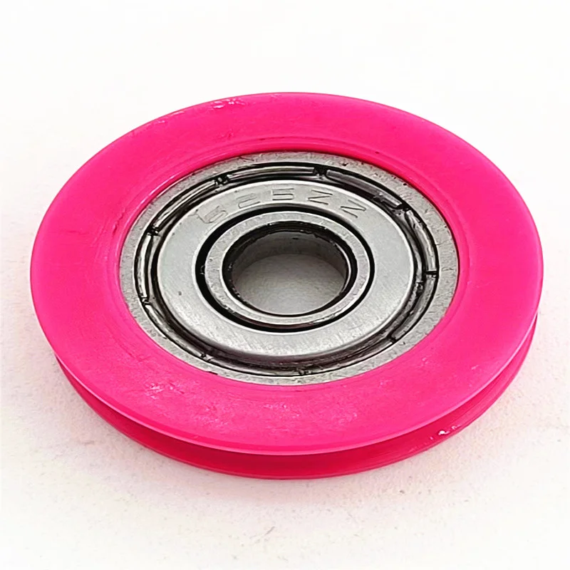 625 Factory Direct Supply Wholesale Bearing Plastic Nylon Wheel Sliding Door & Window  Mute Pulley System 5*22.5*6.7mm