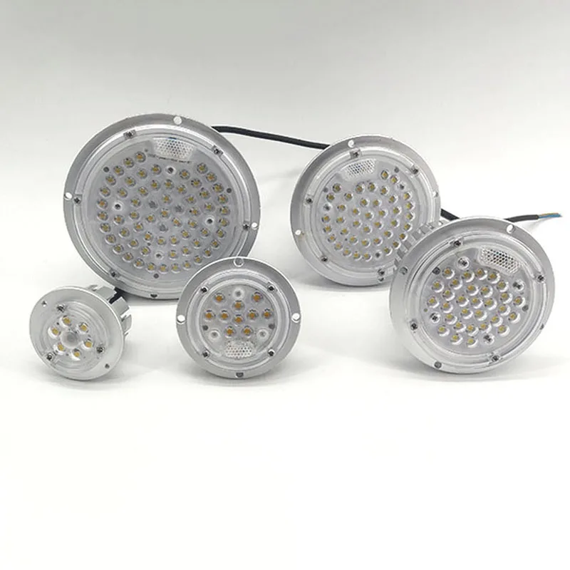 Waterproof Outdoor Lawn Courtyard Landscape Lighting Rounded Circular LED Street Lights Retrofit LED Module