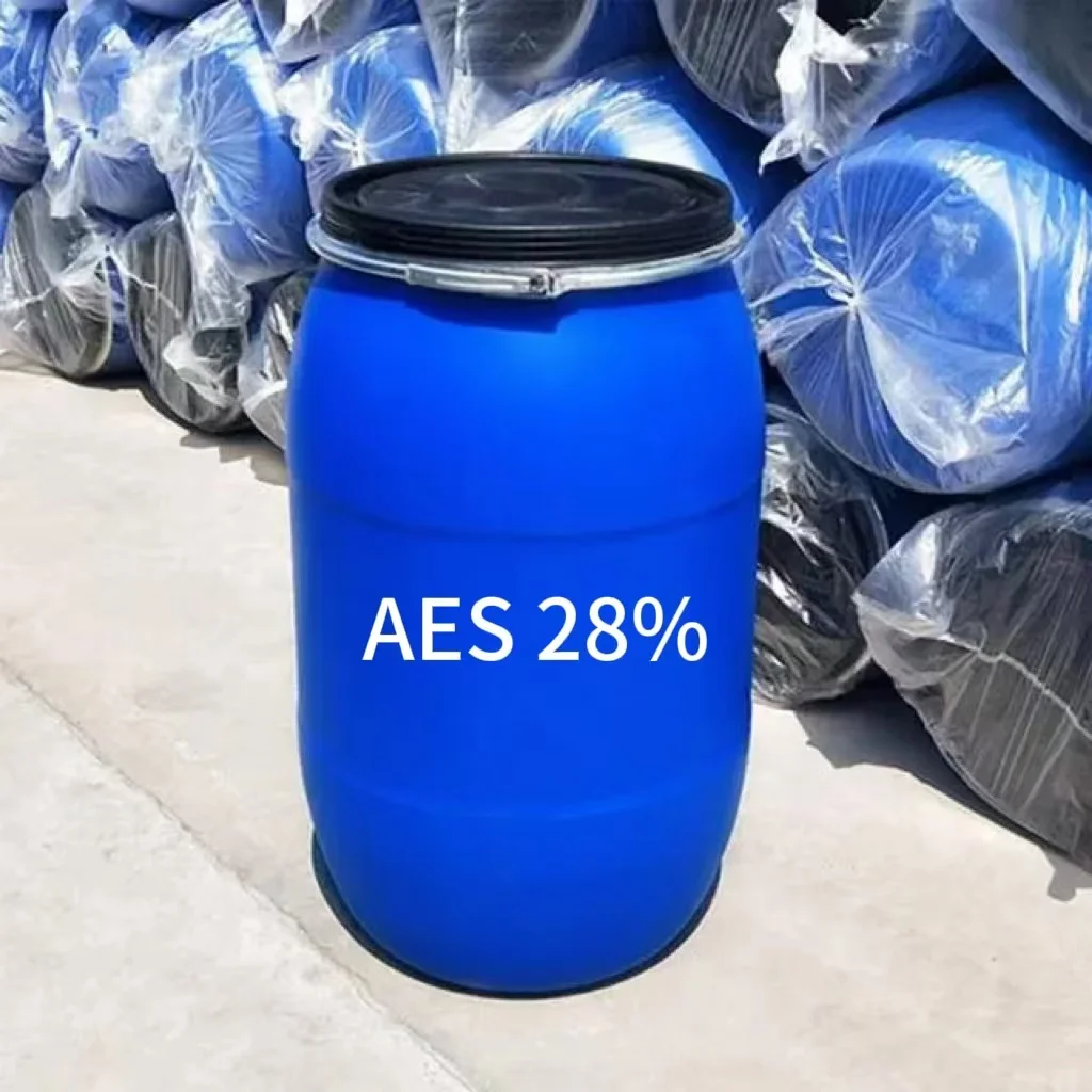Hot Sale Cosmetic Detergent Polyoxyethylene Ether Sodium Sulfate (AES) Fatty Alcohol CAS 9004-82-4