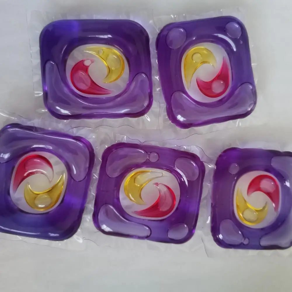 Super Clean Condensed Water Soluble Pod /film Liquid Laundry Detergent Capsules