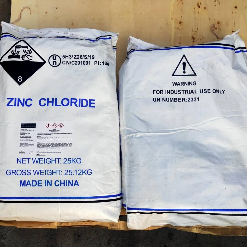 Low price  Zinc Chloride 98%  with REACH certificate