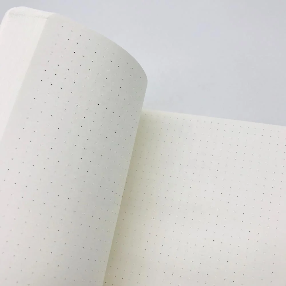 High Quality A5 Handmade Dotted Grid Hardcover Cute Personalized Notebook Custom Inner Pages