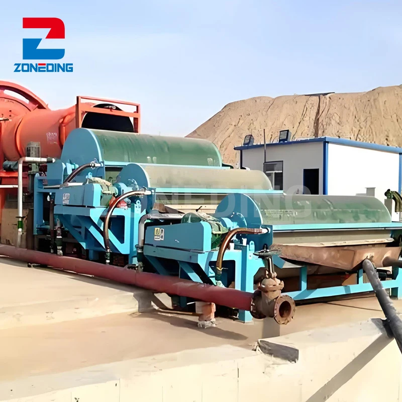 Mineral Industrial Magnets Gold Ore Permanent Magnetic Separator Copper Separation Machine