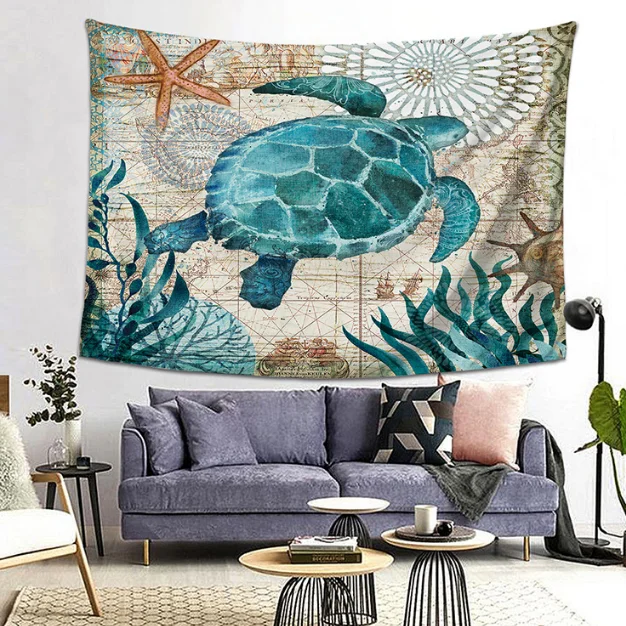 Custom Printed Fashion Colorful High Quality Wall Hanging Tapestry