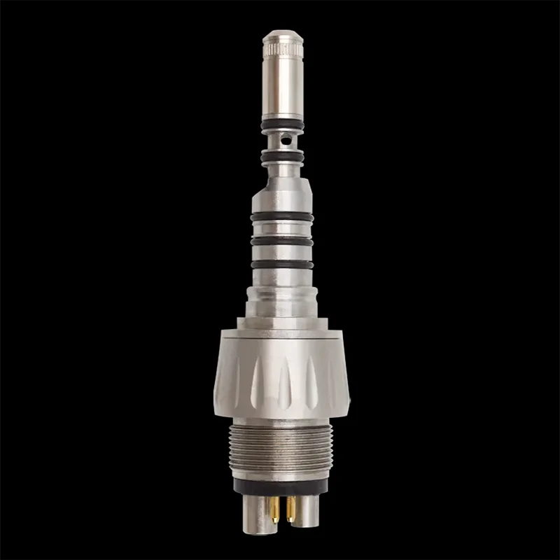 Dental materials High speed Mobile phone accessories 6-hole optical fiber quick connector Dental mobile quick connector