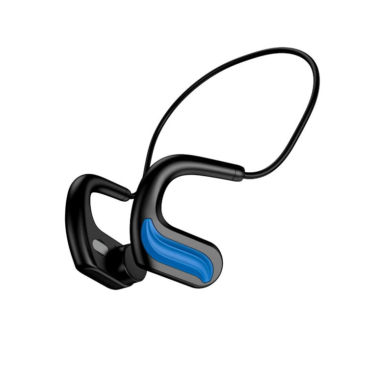 
Hot selling IPX8 completely waterproof earphones underwater wireless swimming bone conduction headphones headset with 16G Memory 