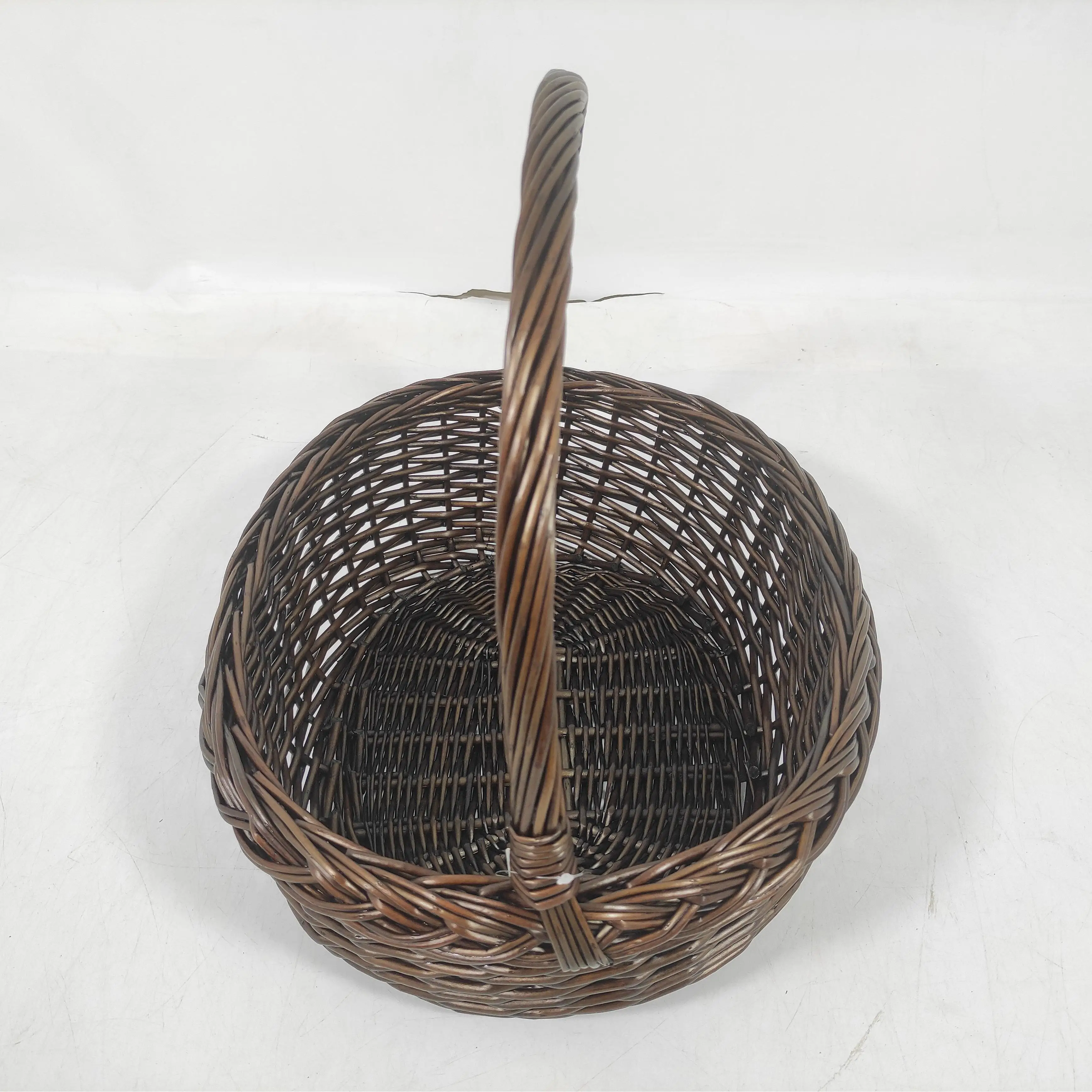 JY Eco friendly cheap customized basket of wicker empty wicker picnic baskets hamper Cheap Wicker Hamper Basket