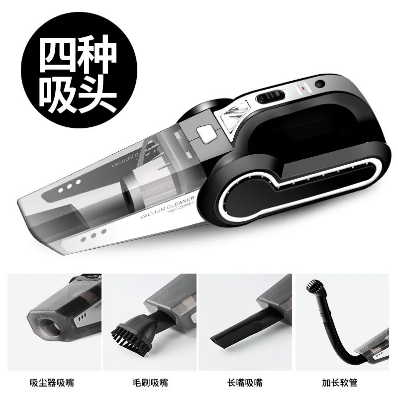 Factory Manufacture Various Multi Functional Cordless Vacuum Cleaner With Light Air Pumps for Cars and Bicycles