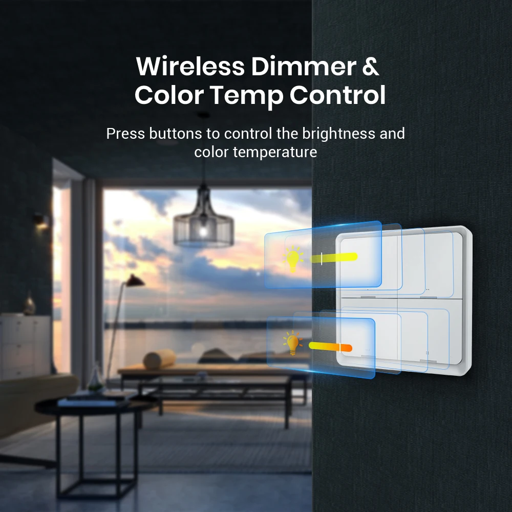 BroadLink Smart 4 gang Light Switch Smart Home Automation Bluetooth Remote Control Scene Switch