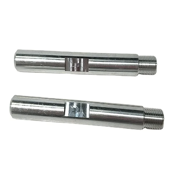 Professional Manufacturer Customized CNC Small Double Threaded 20mm Metal Pin Shaft High Precision Aluminum Spindle Shaft