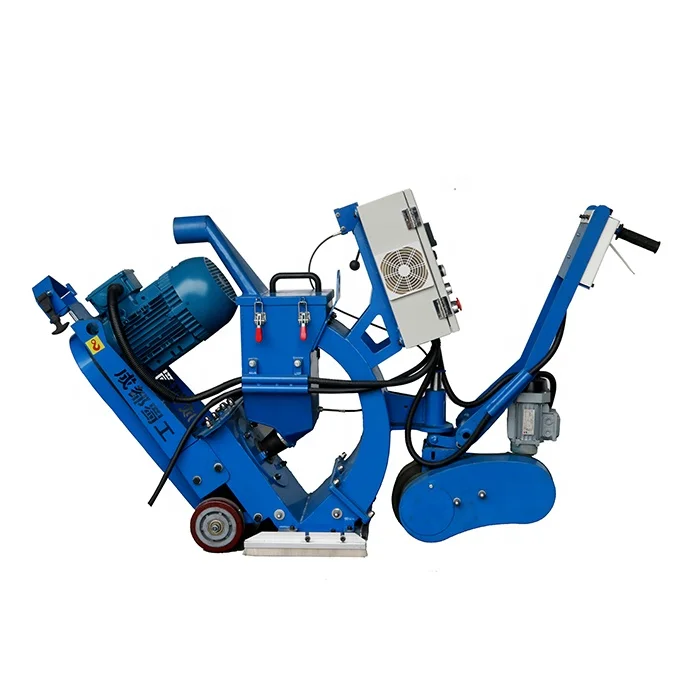 2year warranty CE /ISO approved custom voltage/color/LOGO machine factory Concrete road wheel abrator with the latest technology