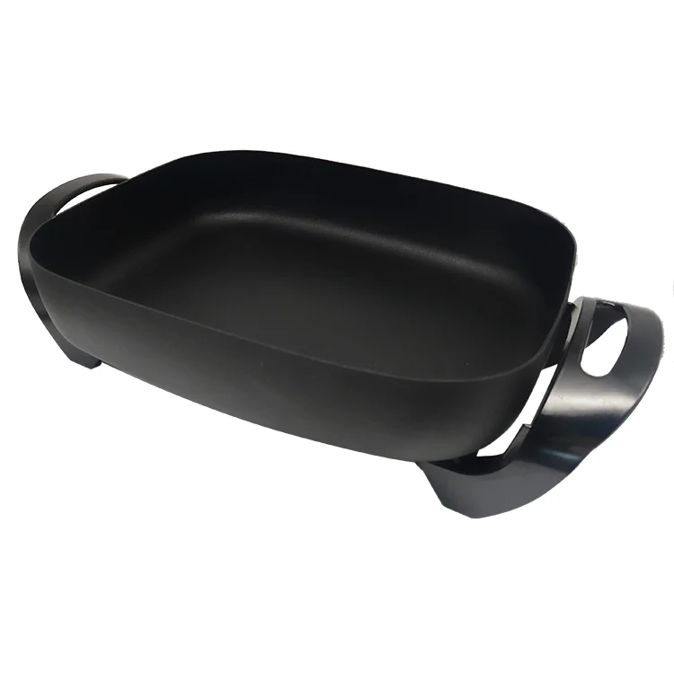 Best Price Korean Multi-functional Electric Pan OEM and ODM Non-stick Black Electric Skillet
