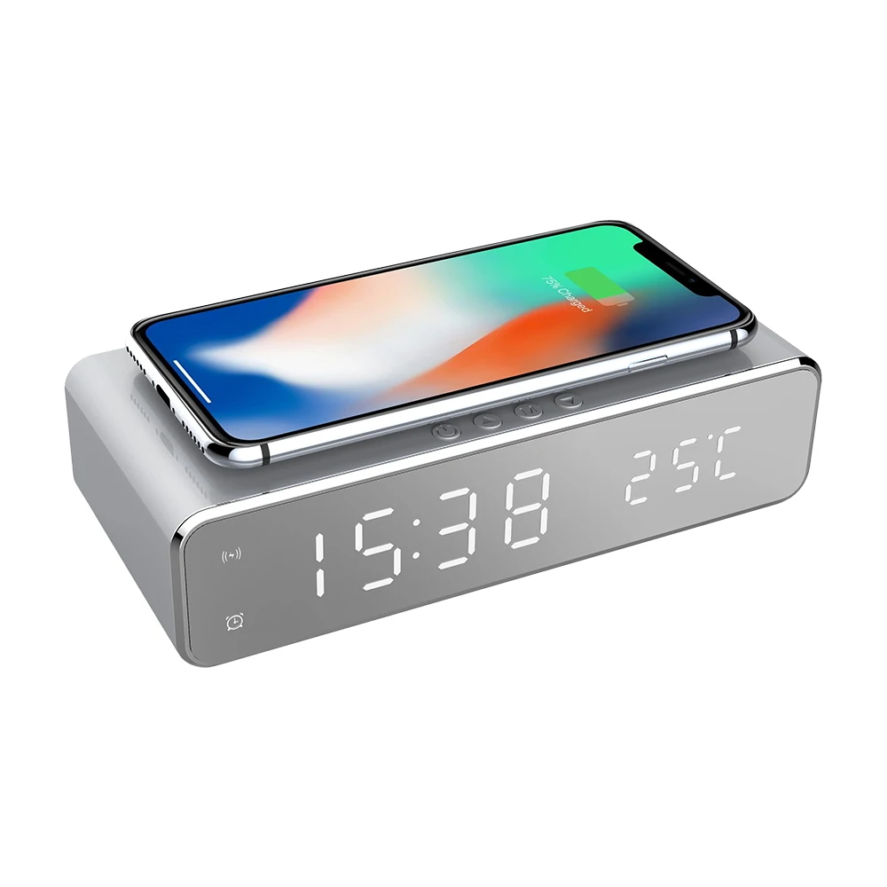 Цифровые часы 10 Вт, светодиодные часы, настольные часы