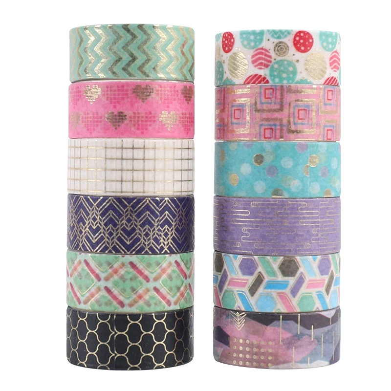 Custom Make Perforated Foil Printed Washi sticker Tape DIY Craft  washi tape, Mermaid tail glitter washi tape
