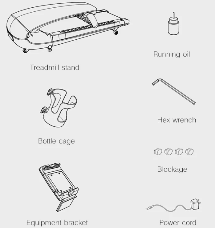 Электрическая Складная Настольная беговая дорожка для занятий спортом