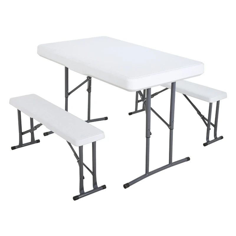 Hot Sale Outdoor Popular HDPE Plastic Folding Picnic Dining  wedding Table