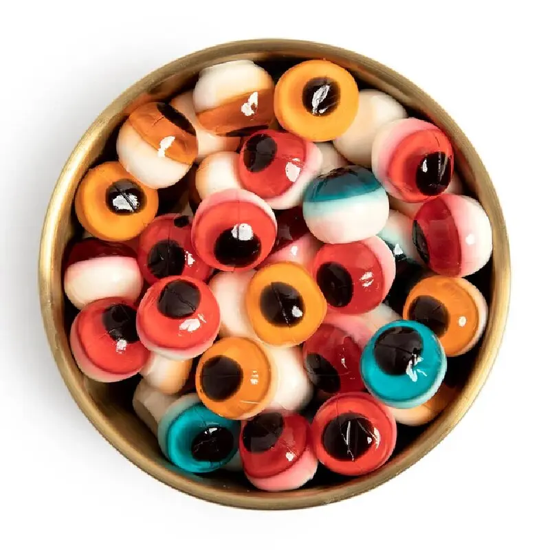 Halal Gummy Soft Candy Eye Ball Gummy Candy Eyeballs