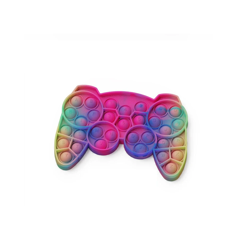 2021 Fidget Pop Toy Tie Dye Popper Poop Figet get Pot Po Pops Poppop  Tous  toy for kids and adults