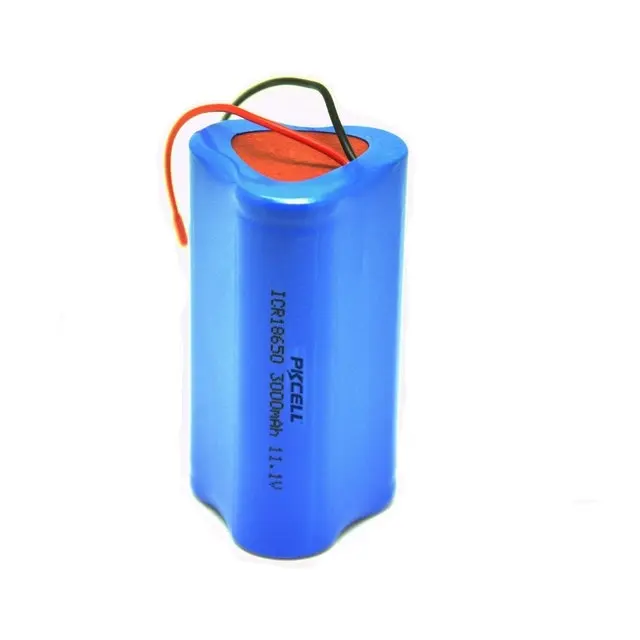 PKCELL Lithium battery pack 11.1V  18650 3000mah  3s1p