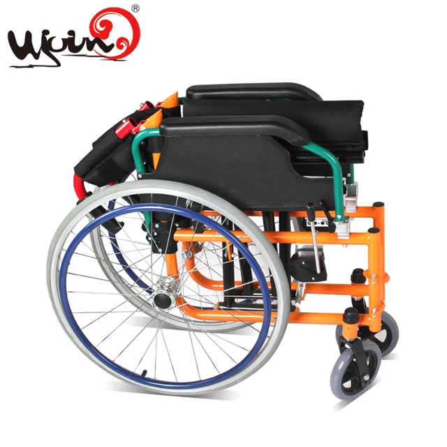 UJOIN comfort cushion detachable armrest pedal child wheelchair for disabled children