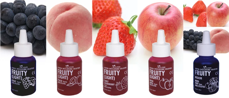 Dental plaque test Japan simple portable travel dental oral care plaque remover kit dental plaque test