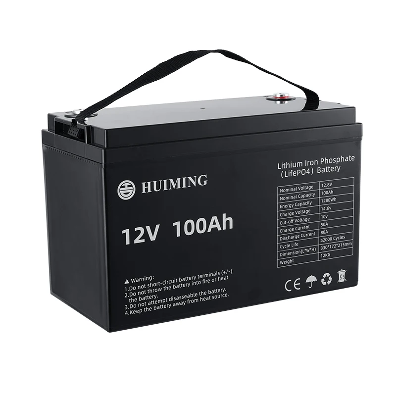 Многократного цикла глубокого заряда-разряда 12V 24V литий-ионный аккумулятор 100Ah 200Ah 300Ah Lifepo4 литиевая аккумуляторная батарея LiFePo4