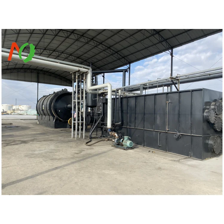 Oil Sludge Pyrolysis To Oil Plant MSW Pyrolysis Plant