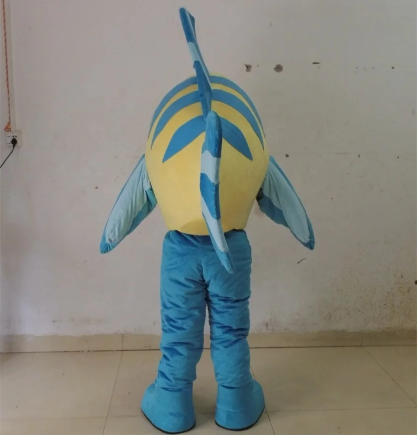 Hola Aquarium Flounder Mascot Costume/Cosplay Mascot