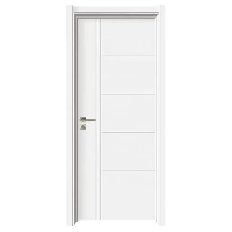 
pvc laminated china factory internal mdf door 