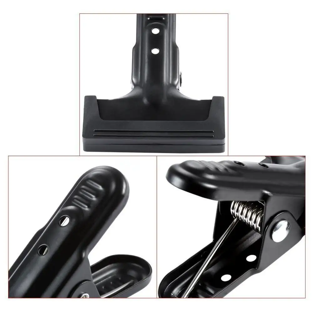 Factory Direct Sale Kasin Wholesale Photography Metal Big Spring Clamp for Camera Studio or Backgrounds