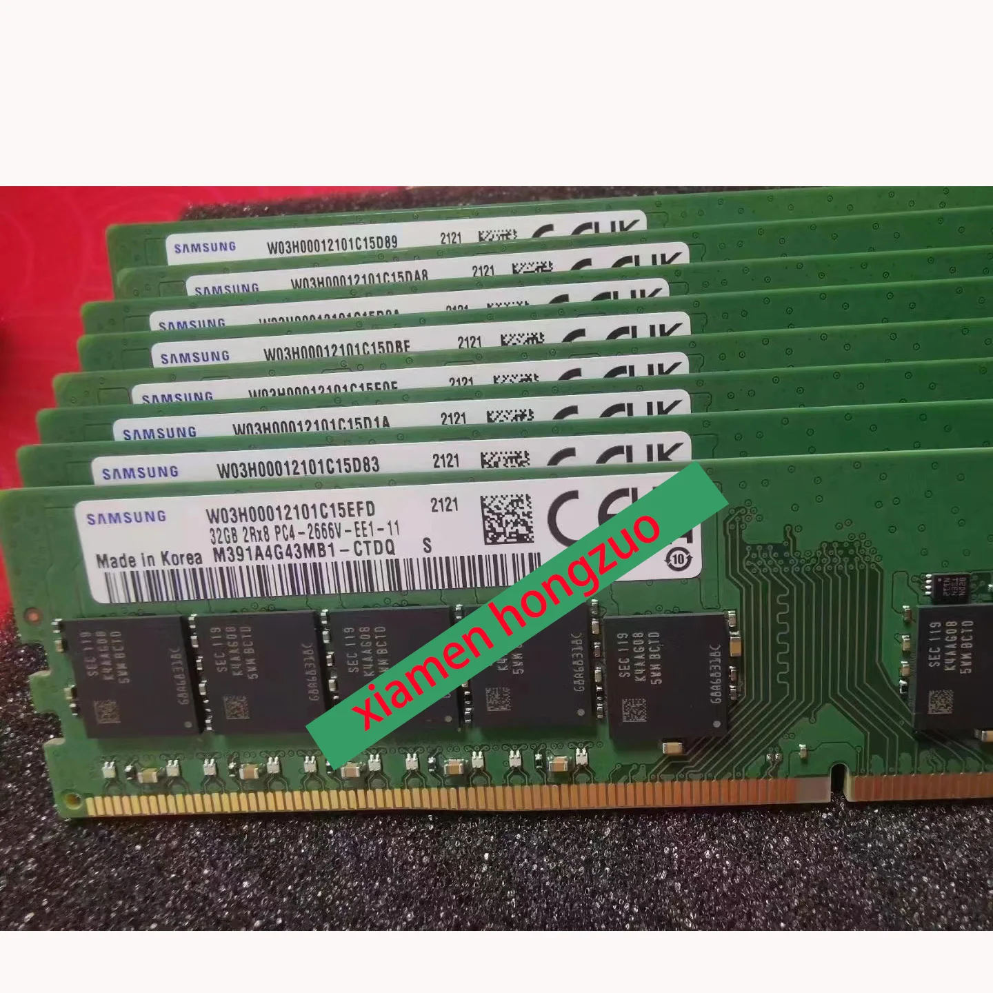 SAMSUN-G 32 Гб DDR4 ECC UDIMM 32G M391A4G43MB1-CTDQ память сервера 2133/2400/2666/3200