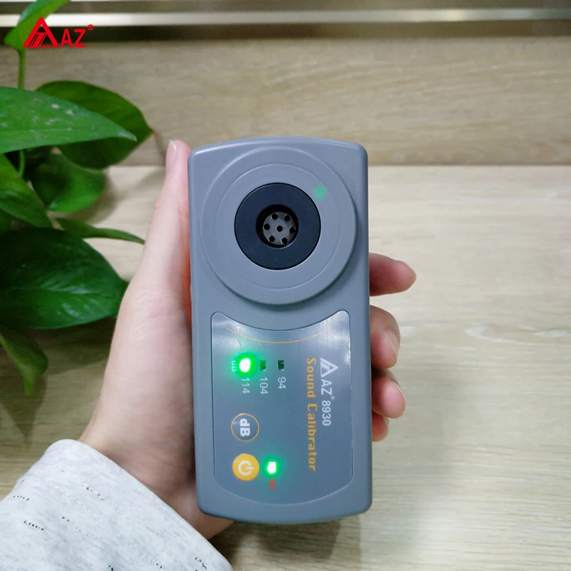 AZ8930 94 дБ 104 114 1000Hz портативный тестер шума калибратор измерителя уровня