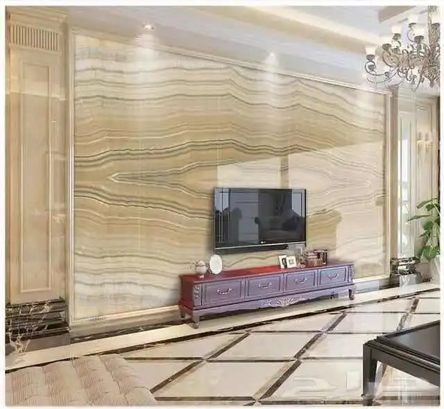 Waterproof Shining Gold Diamond Design PVC 3d Wall Panel For Interior