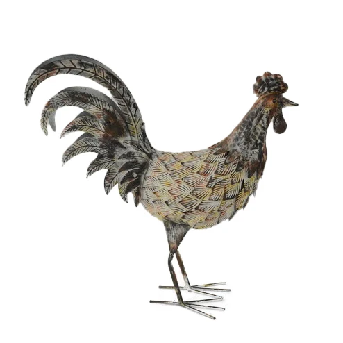 New Arrival Peacock Statue Home Decoration  Garden Decoration Outdoor Metal Decorative Roosters