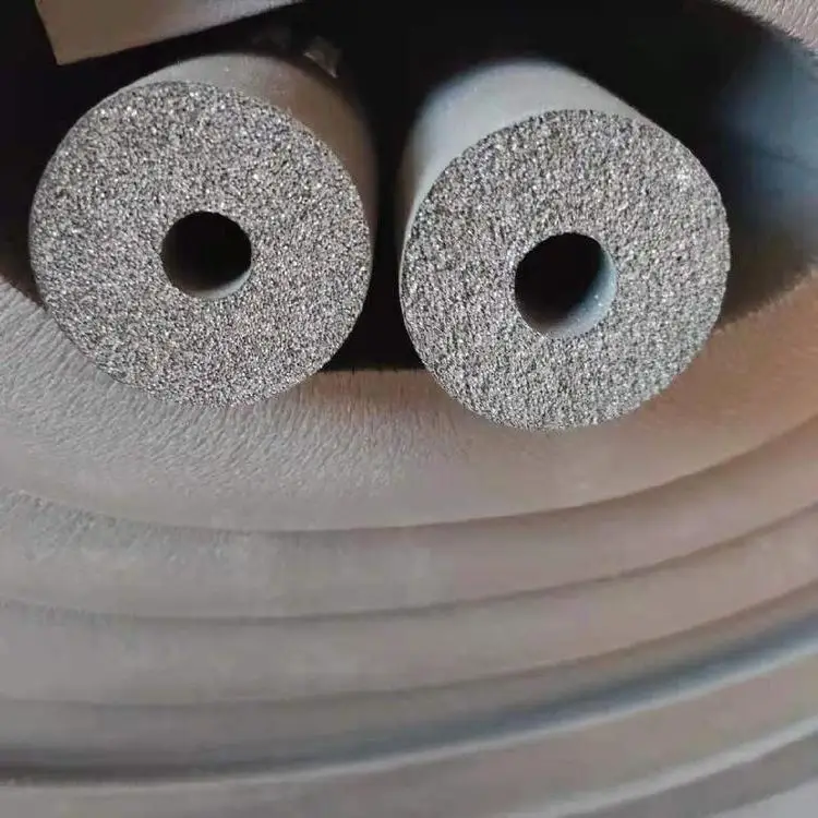Flexible rubber foam pipe insulation/UET RF010 rubber foam pipe 1 inch foam rubber pipe insulation