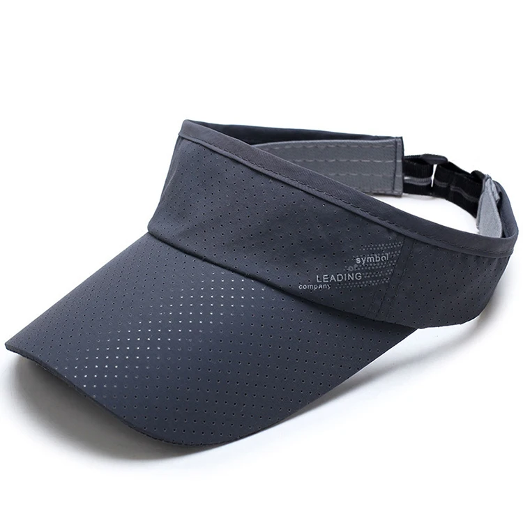 Custom Logo Sun Visor Hat Embroidery Print Empty Top Golf Visor Cap viceras deportiva para el sol viseira sunvisor