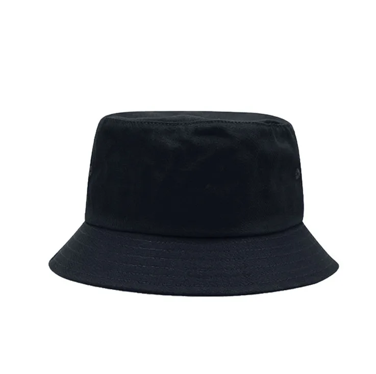 Wholesale Unisex Fashion Custom Embroidery Logo Cotton Travel Fisherman Bucket Hat Caps
