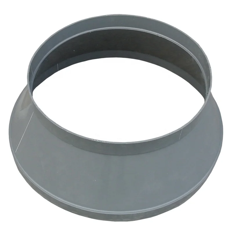 Polypropylene plastic air duct  pipe reducer/pipe reducer fitting/Pipe adapter