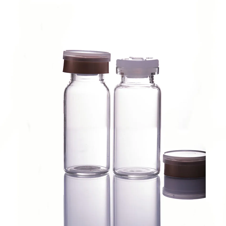 Hot Sale 10ml Clear Penicillin Small Injection Glass Bottle Vials for Antibiotics