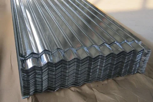 Galvanize Roofing Sheet Construction Material Corrugated Steel Crocodile Mouth Hole Perforated Anti Skid Steel Plate Apartment